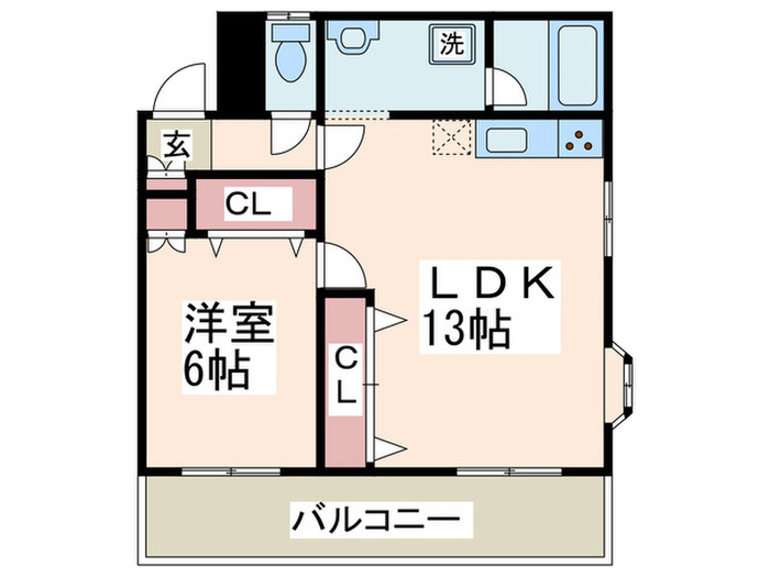 エディフィスANの間取り写真