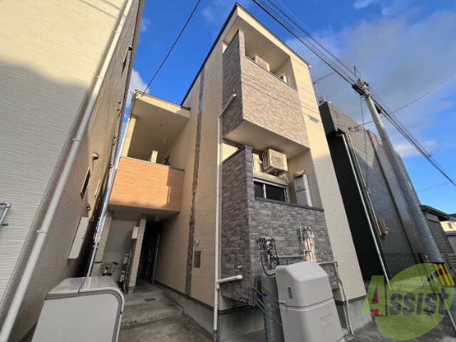 建物外観　仙台市宮城野区栄２丁目「アンソレイエ中野栄」