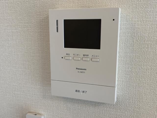 セキュリティ　カメラ付インターホン（イメージ）