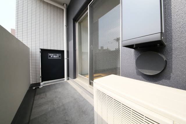 バルコニー　３０２号室撮影。