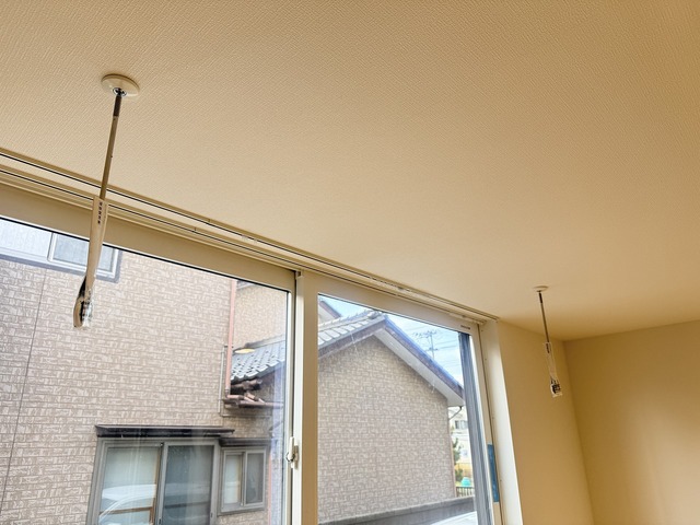 その他設備　室内物干しです