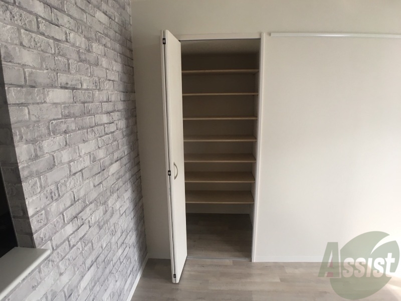 収納　収納です。リビングもすっきり片付きますよ～！