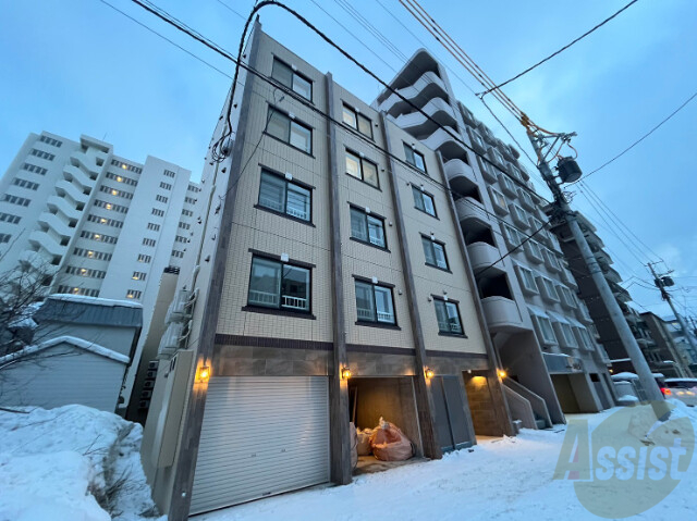 建物外観　札幌市北区北１８条西「グランメール北１８条駅」
