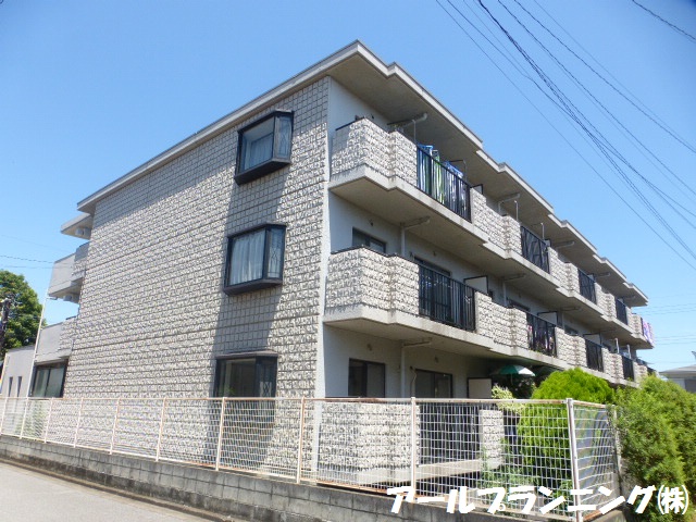 建物外観　RC造マンション　外観タイル貼り