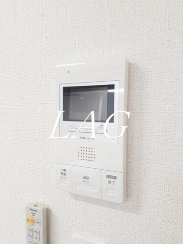 セキュリティ　モニター付きインターホンです。