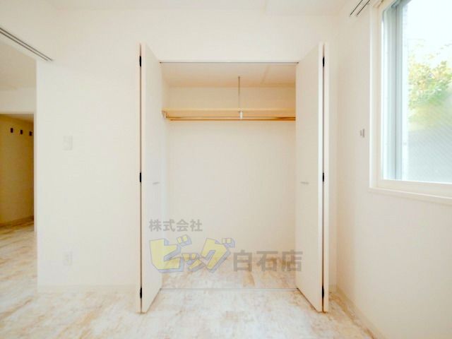 収納　クローゼット付きです♪