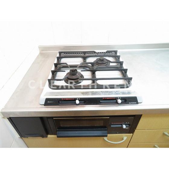 その他　ガスコンロ2口