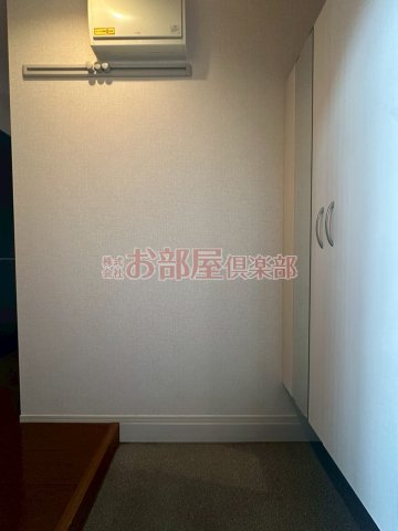 玄関　収納もある玄関です
