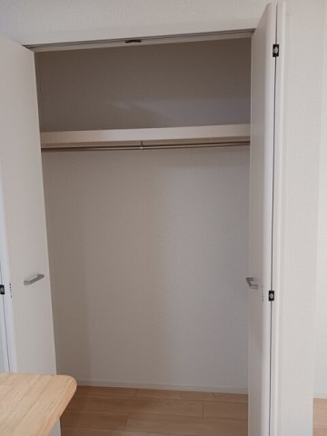 収納　たっぷりとした収納スペースです