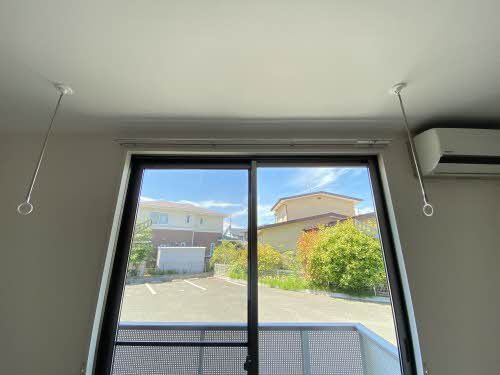 その他設備　室内物干し