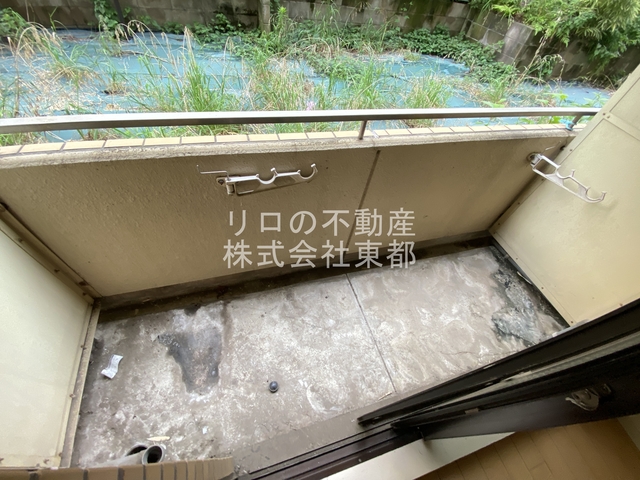 バルコニー　バルコニー付！お天気のいい日は洗濯物も気持ちよく干せますね！