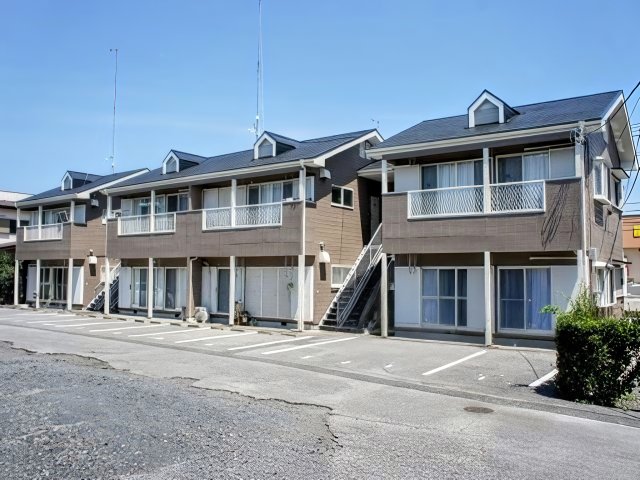 建物外観　オシャレな外観が特徴の賃貸住宅です♪