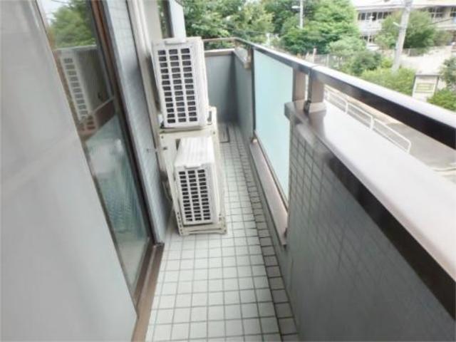 バルコニー　お洗濯もバッチリ