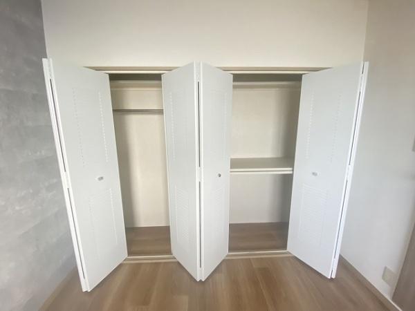 収納　たっぷり収納できるクローゼット！