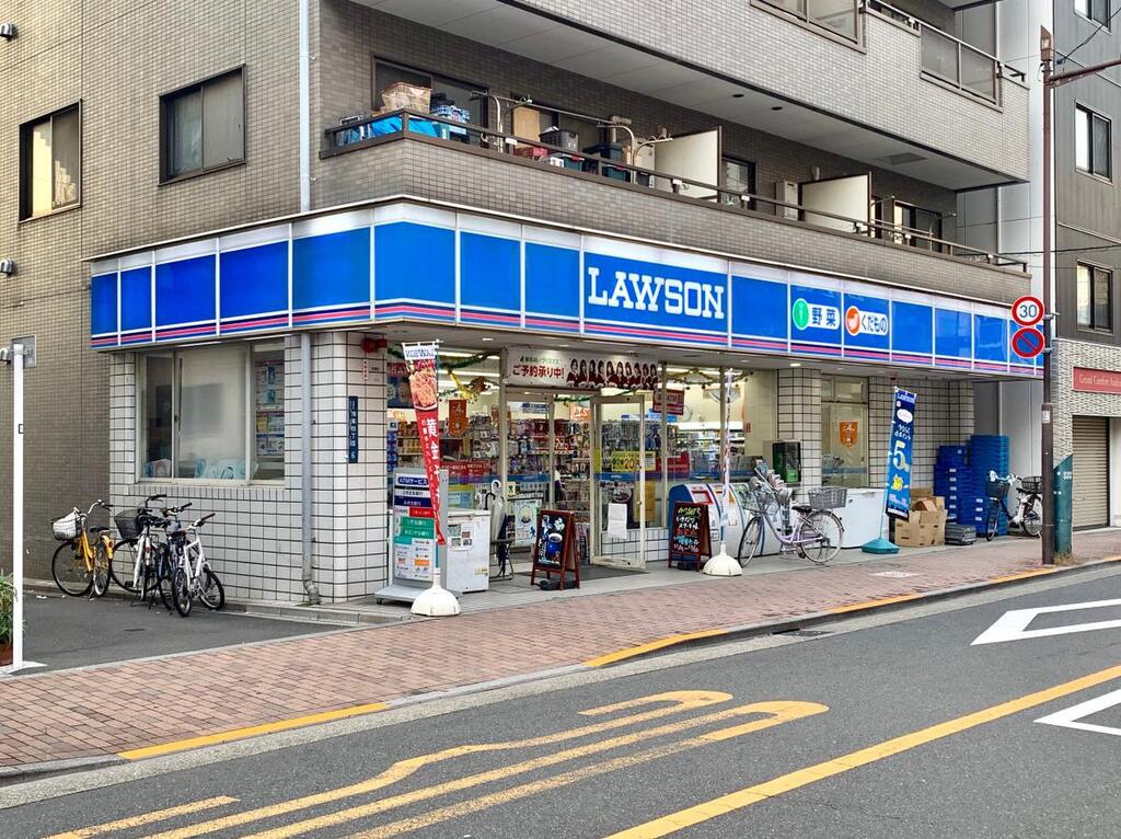 コンビニ　ローソン浅草4丁目店（コンビニ）まで223m