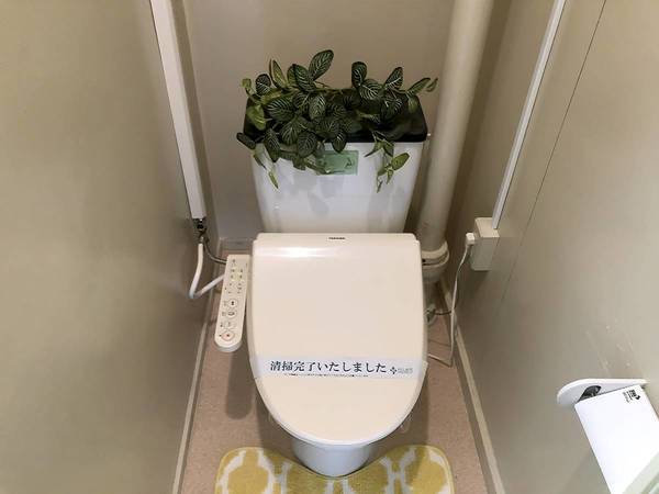 トイレ　モデルルームの写真です