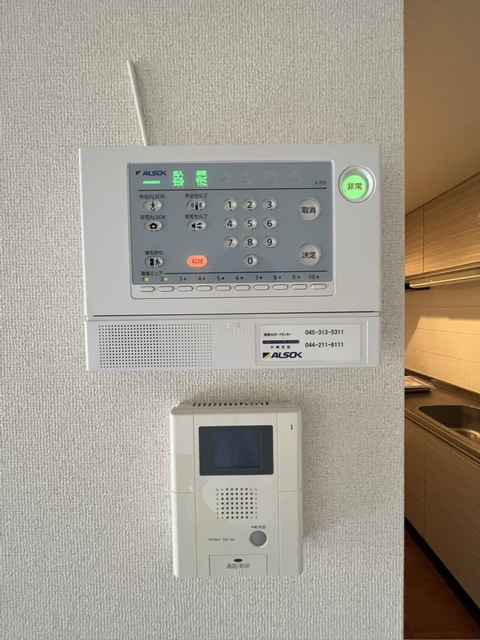 セキュリティ　202号室の写真です。