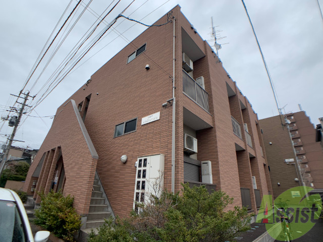 建物外観　仙台市宮城野区萩野町「ソルフェージュ」