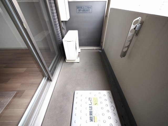 バルコニー　広々としたバルコニーです