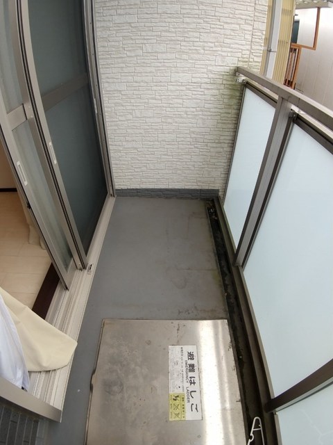 バルコニー　別部屋同仕様タイプ
