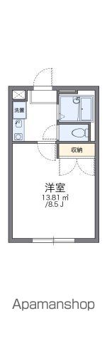 近鉄天理線 二階堂駅 徒歩8分 2階建 築28年の間取り写真