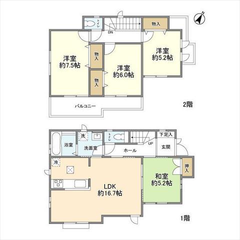Kolet本町田の間取り写真