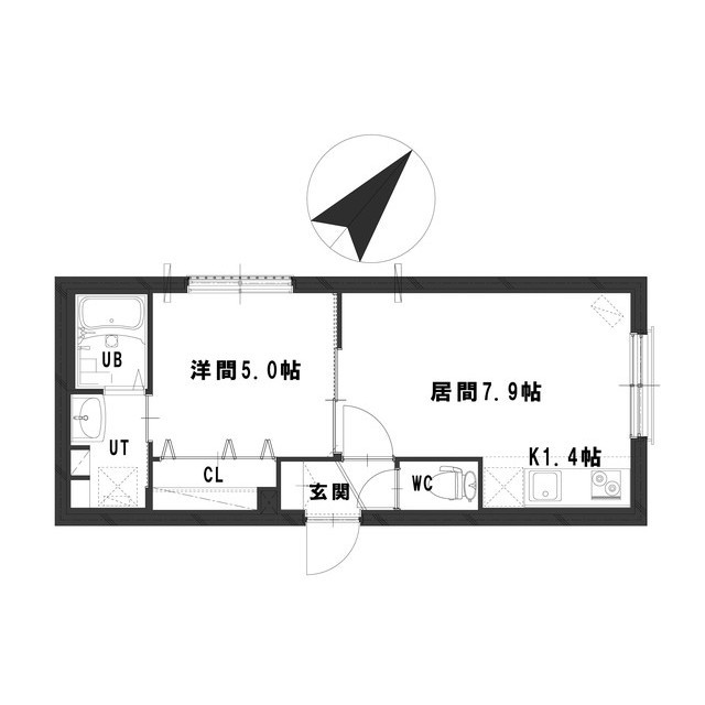 グランメール菊水1条の間取り写真