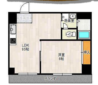 レクシア木川東の間取り写真