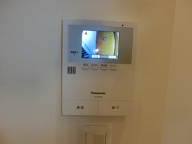 セキュリティ　来客時にも安心なＴＶモニターホン付