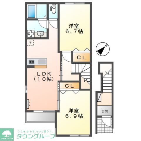 プラネット丸山の間取り写真
