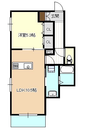 ヘーベルメゾン ヴェルヴェーヌの間取り