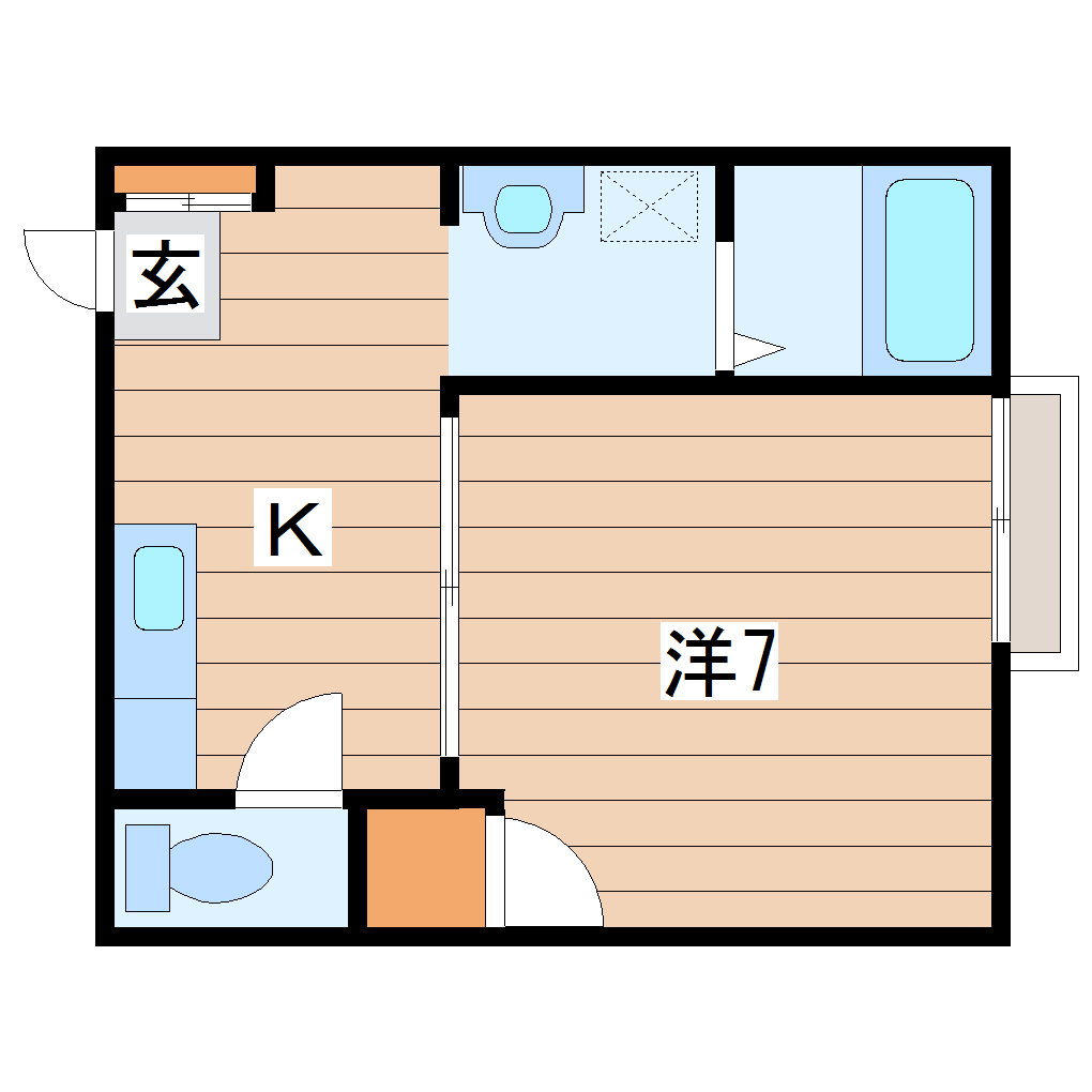 カトレアの間取り