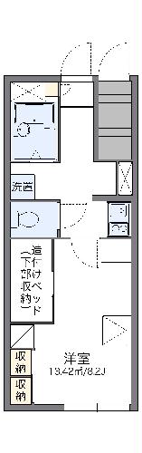 レオパレス安田　１の間取り