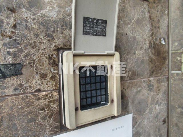 セキュリティ　オートロックです