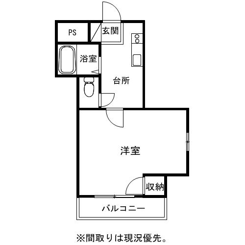 コスタ清武の間取り