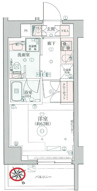 リヴシティ横濱七島町の間取り