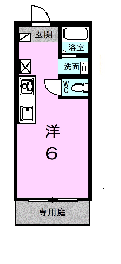 【コーポスバルの間取り】