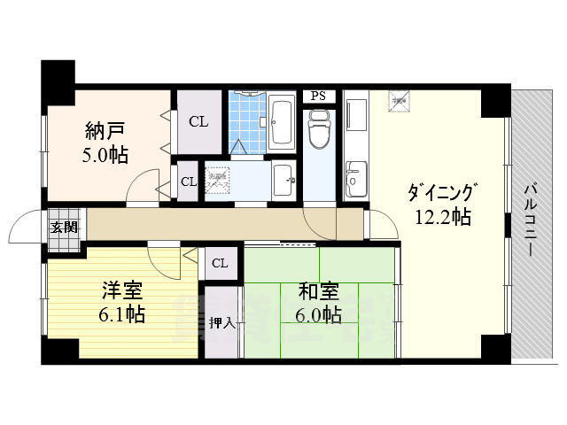 カデット真趣園の間取り