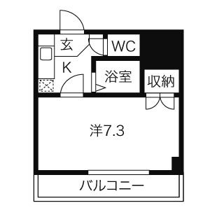 セントラルハイツ滝川の間取り