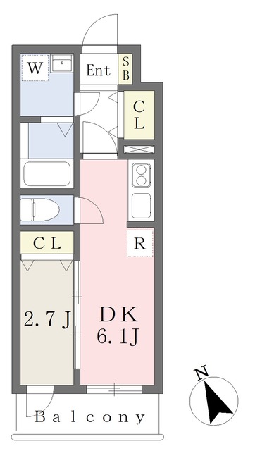 Ｒ’ｓ石名坂の間取り