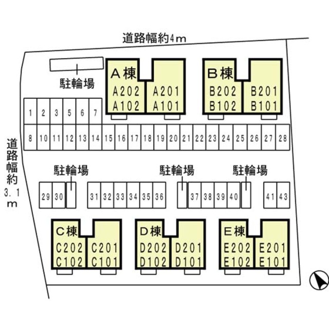 【南あわじ市神代地頭方のアパートのその他】