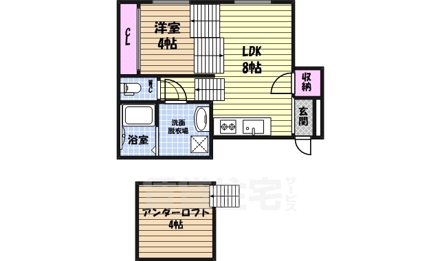 ベストステージ大杉の間取り