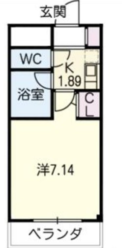 カレッジハイツ春日井の間取り