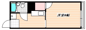 市川市行徳駅前のアパートの間取り