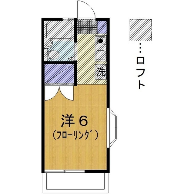 メゾンＴ・Ｓ　Ａ棟の間取り