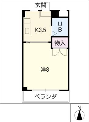 イーストハイツ戸崎の間取り