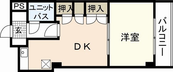 グレース天満町の間取り