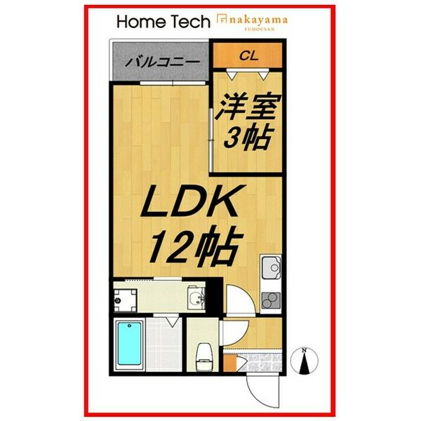 LECOCON稲沢の間取り