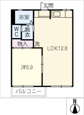 フレグランス・スズカの間取り