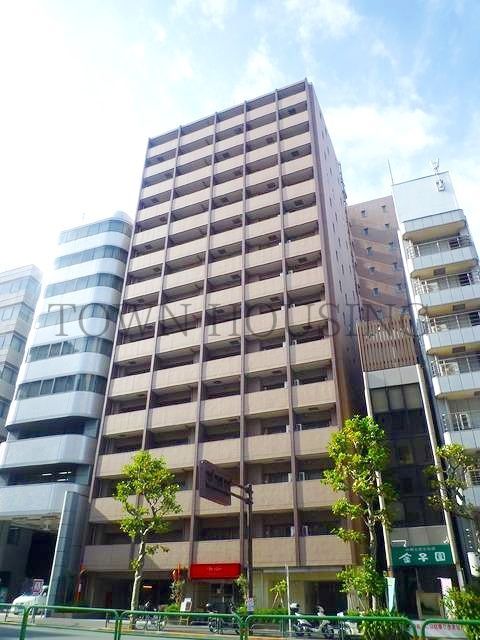 品川区西五反田のマンションの建物外観